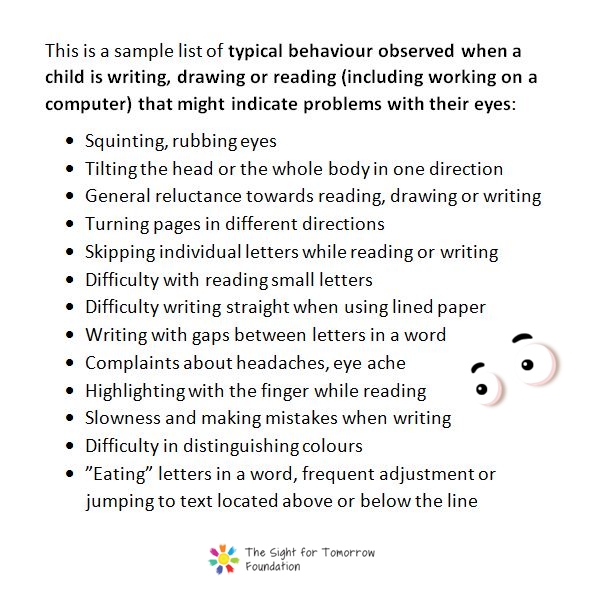 eyes-problem-eyesight-vision-symptoms-writing-reading-drawning-the-sight-for-tomorrow-foundation